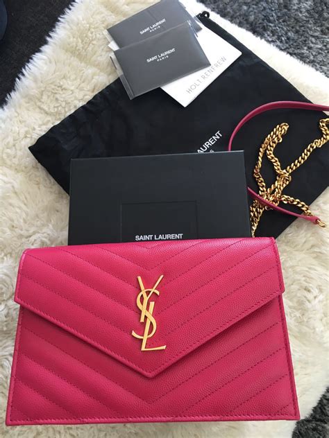 ysl pink purse|yves saint laurent purse price.